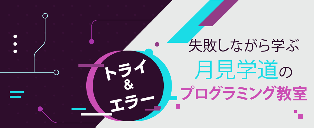 失敗しながら学ぶ月見学道のプログラミング教室